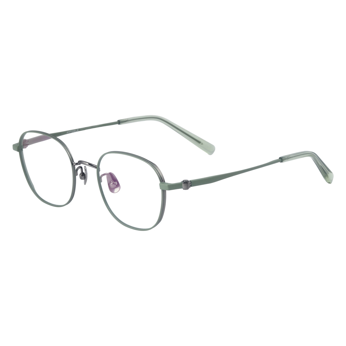 Ergonomiske optiske briller i rent titanium i fuld stel Ergonomiske optiske briller i rent titanium i fuld stel