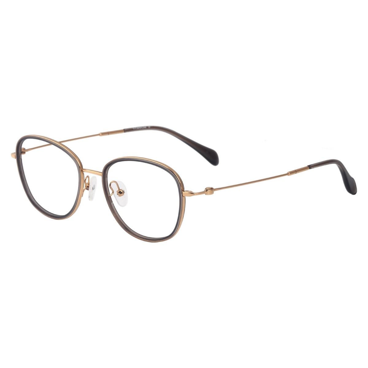 Ultralette buede sports titanium acetat optiske briller Ultralette buede sports titanium acetat optiske briller