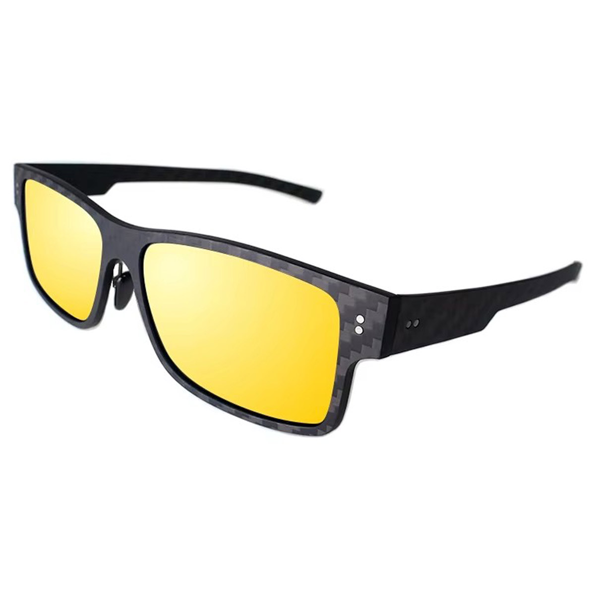 Ultralette unisex overdimensionerede kulfibersolbriller