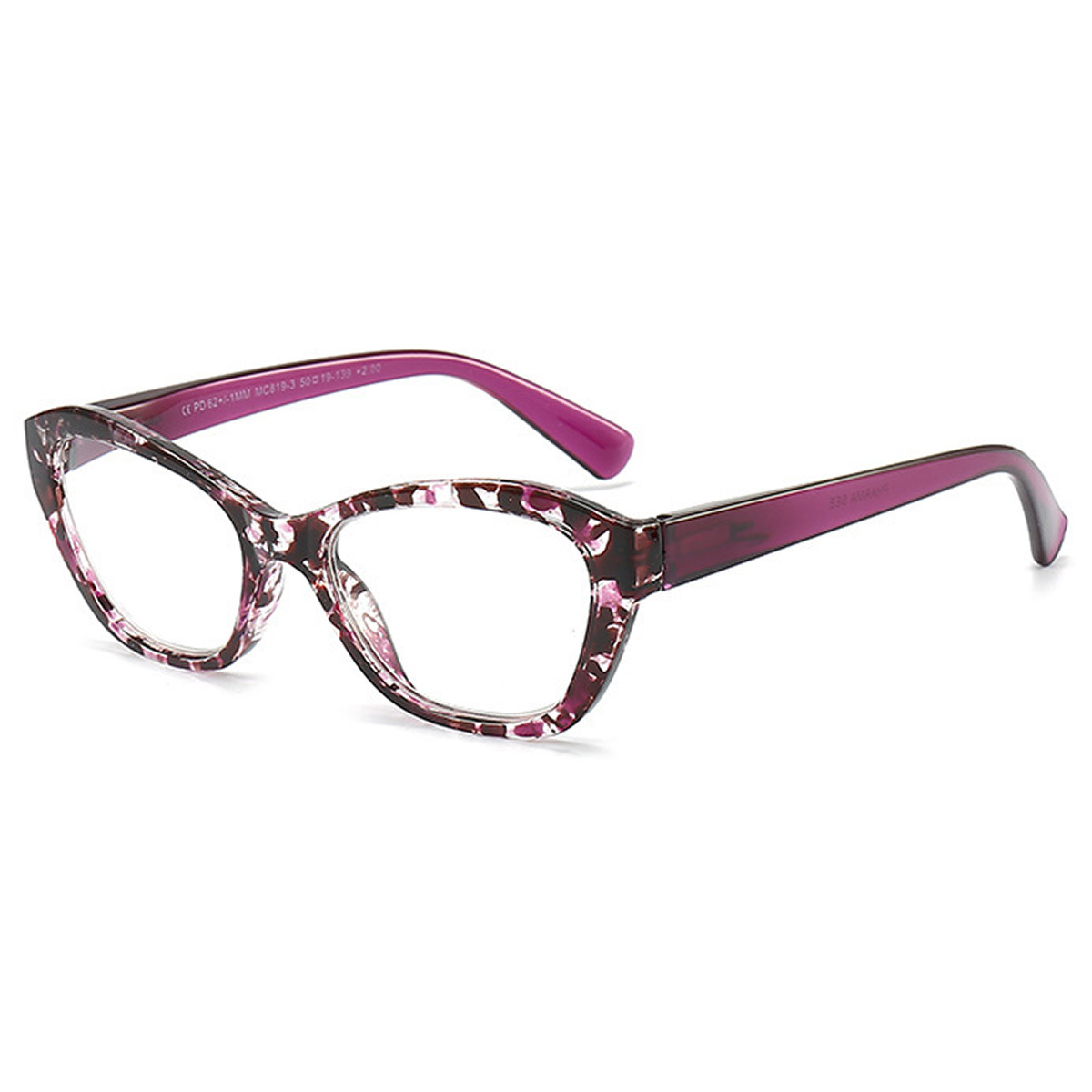 Moderigtige cat-eye-briller til kvinder med progressive multifokale læsebriller Moderigtige cat-eye-briller til kvinder med progressive multifokale læsebriller
